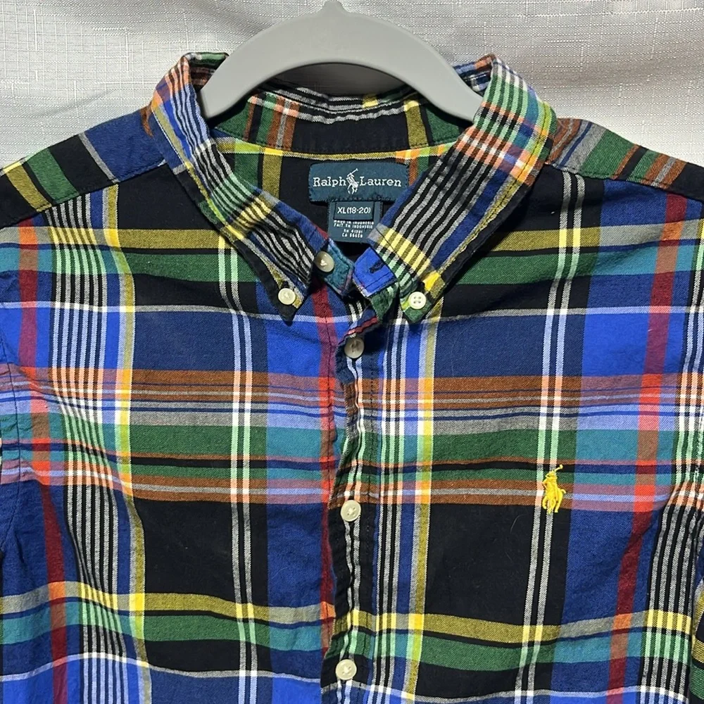 Ralph Lauren Boys Flannel Shirt